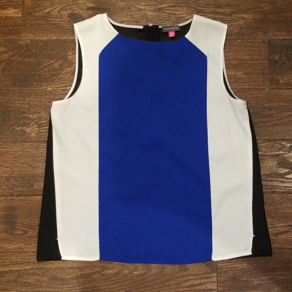 Color block blouse